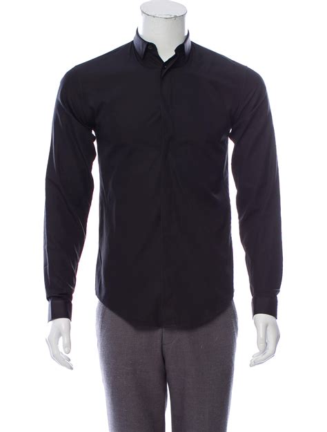 dior button up men|designer dior button down shirts.